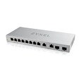ZyXEL XGS1210-12,8-Port Gigabit webmanaged Switch with 8 port 1G + 2-Port 2.5G + 2-Port SFP+