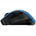 Genius Ergo 9000S Blue/ duální Bluetooth + 2,4GHz/ 2400 dpi/ bezdrátová/ tichá/ modrá
