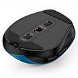 Genius Ergo 9000S Blue/ duální Bluetooth + 2,4GHz/ 2400 dpi/ bezdrátová/ tichá/ modrá