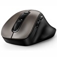 Genius Ergo 9000S Champagne Titanium/ duální Bluetooth + 2,4GHz/ 2400 dpi/ bezdrátová/ tichá/ titanová