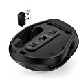 Genius Ergo 9000S Champagne Titanium/ duální Bluetooth + 2,4GHz/ 2400 dpi/ bezdrátová/ tichá/ titanová