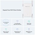 WiFi extender TP-LINK Mercusys ME50G AP/Extender/Repeater - AC1900, 1x GLAN