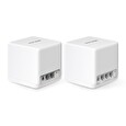 WiFi router TP-LINK Mercusys Halo H60X(2-pack) WiFi 6, AX1500, 3x GLAN2,4/5 GHz