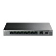 Switch TP-LINK LS1210GP 1x GLAN, 8x GLAN s PoE+, 1x SFP, 61W