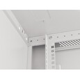 LANBERG Nástěnná jednodílná skříň 19", 15U 600x600 (v rozloženém stavu) šedá (RAL7035)