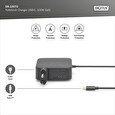 DIGITUS napájecí zdroj pro notebooky USB-C, 100W GaN