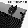 AeroCool Verkho 5 Dark chladič CPU Blue LED 120mm fan, univ. socket