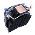 AeroCool Verkho 5 Dark chladič CPU Blue LED 120mm fan, univ. socket