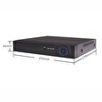 Kamerový set Securia Pro NVR4CHV4S-B IP, 4Mpx, 4 kamery, PoE NVR, černá