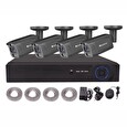 Kamerový set Securia Pro NVR4CHV4S-B IP, 4Mpx, 4 kamery, PoE NVR, černá