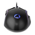 Nedis herní myš GMWD510BK/ drátová/ optická/ podsvícená/ 7200dpi/ 6tlačítková/ USB/ černá