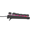 Genesis tichá herní klávesnice THOR 303/TKL/RGB/Outemu Peach/Drátová USB/CZ-SK layout/Černá