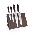 Deska Banquet magnetická na nože Granite Brown 30 x 21,5 cm, MDF