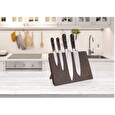 Deska Banquet magnetická na nože Granite Brown 30 x 21,5 cm, MDF