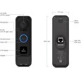 Ubiquiti Video zvonek UniFi Protect UVC-G4 Doorbell Pro PoE Kit, Duální kamera (bílá), 5Mpx s Infra + 8Ppx + PoE zvonek