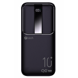 Powerbanka C-TECH 10000mAh, Li-Pol, 22,5W, USB-C/USB-A/micro USB
