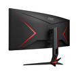 AOC LCD herní CU34G2XP 34" zakřivený VA/3440x1440@180Hz/1ms/400cd/2xHDMI/2xDP/4xUSB/HAS/VESA
