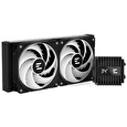 Zalman vodní chladič ALPHA2 A24 Black / 2 x 120 mm / PWM / ARGB / černý