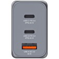 Cestovní adaptér Verbatim GNC-65,2xUSB-C 65W,USB-A