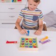 Hra Bigjigs Toys Kloboučku hop