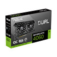 ASUS Dual GeForce RTX 4060 EVO/OC/8GB/GDDR6