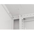 LANBERG Nástěnná jednodílná skříň 19", 18U/600x600 (v rozloženém stavu) šedá (RAL7035) V2