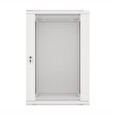 LANBERG Nástěnná jednodílná skříň 19", 18U/600x600 (v rozloženém stavu) šedá (RAL7035) V2