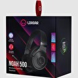 LORGAR herní headset Noah 500, BT 5.3, až 58 hodin černý
