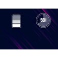 LORGAR herní headset Noah 500, BT 5.3, až 58 hodin černý