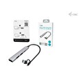 I-TEC USB-A/USB-C Metal HUB 1x USB-C 3.1 + 3x USB 2.0