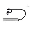 I-TEC USB-A/USB-C Metal HUB 1x USB-C 3.1 + 3x USB 2.0
