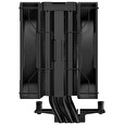 DEEPCOOL chladič AG400 DIGITAL PLUS širší / 120mm fan ARGB / 4x heatpipes / PWM / pro Intel i AMD / černý