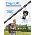Hole Acra LTH138 trekingové, teleskopické, s příslušenstvím, 1 pár