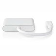 Nedis USB 3.2 Gen 1 adaptér/ USB-C zástrčka - USB-A zásuvka - USB-C zásuvka/ výstup HDMI/ bílý/ box/ 10 cm