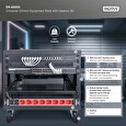DIGITUS DN-48000 Mobilní Síťový stojan 8U, univerzální, 420x507x460mm, barva černá (RAL 9005)
