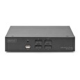 DIGITUS DS-12891 KVM Switch, 4x DP in, DP Out, 4x USB B, 4K @ 60 Hz, černá
