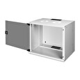DIGITUS DN-49204 Nástěnná skříň 9U, SOHO PRO, nesmontovaná, 19", 460 x 540 x 400 mm, šedá (RAL 7035)