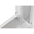 DIGITUS DN-49206 Nástěnná skříň 12U, SOHO PRO, nesmontovaná, 19", 595 x 540 x 400 mm, šedá (RAL 7035)
