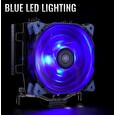 Aerocool Verkho 5 Dark CPU cooler, universal