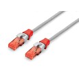 DIGITUS Color spony pro Patch kabel, balíček 100ks, červená