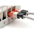 DIGITUS Color spony pro Patch kabel, balíček 100ks, černá