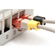 DIGITUS Color spony pro Patch kabel, balíček 100ks, smíšené (20 ks v každé barvě: červené, zelené, modré, žluté, černé)
