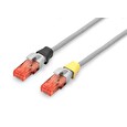 DIGITUS Color spony pro Patch kabel, balíček 100ks, smíšené (20 ks v každé barvě: červené, zelené, modré, žluté, černé)