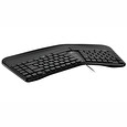Genius Ergo KB-700/ Drátová/ Copilot/ ergonomická/ předložka/ USB/ CZ+SK layout
