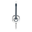 Logitech Stereo Headset H150 Coconut - náhlavní sluchátka, 2x 3.5mm jack, bílá, mikrofon, regulace hlasitosti na kabelu