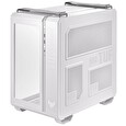 ASUS TUF Gaming GT502 PLUS/Midi Tower/Transpar./Bílá