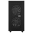 DEEPCOOL skříň CH360 Digital / mATX / 140mm +120 mm fan / USB 3.0 / USB-C / mesh panel / prosklená bočnice / černá