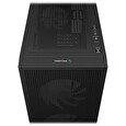DEEPCOOL skříň CH360 Digital / mATX / 140mm +120 mm fan / USB 3.0 / USB-C / mesh panel / prosklená bočnice / černá