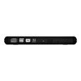 Verbatim Slimline CD/DVD vypalovačka, USB 2.0, externí, černá