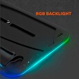 Canyon multifunkční chladící stojan pro PS5, nabíjení 2 PS5 ovladačů, RGB podsvícení, černý